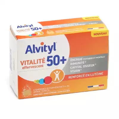 Alvityl Vitalite 50+ Cpr Eff B/30 à DIGNE LES BAINS